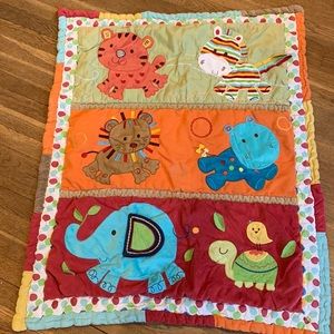 Adorable Baby Quilt Jungle